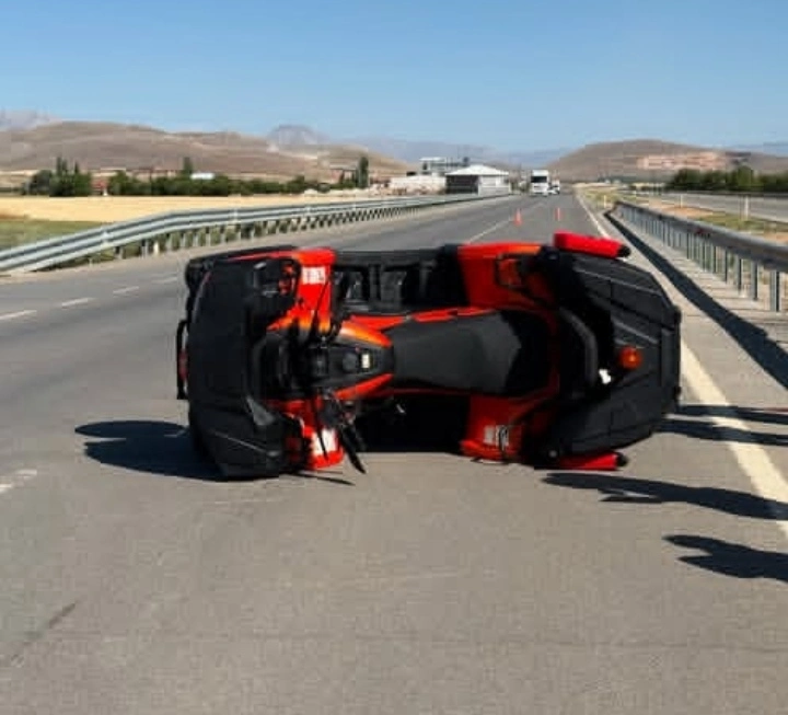 Afşin’de ATV Devrildi: 1 Kişi Yaralandı