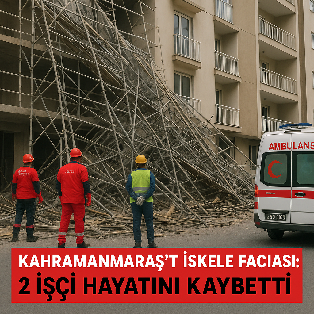 Kahramanmaraş’ta İskele Faciası: 2 İşçi Hayatını Kaybetti