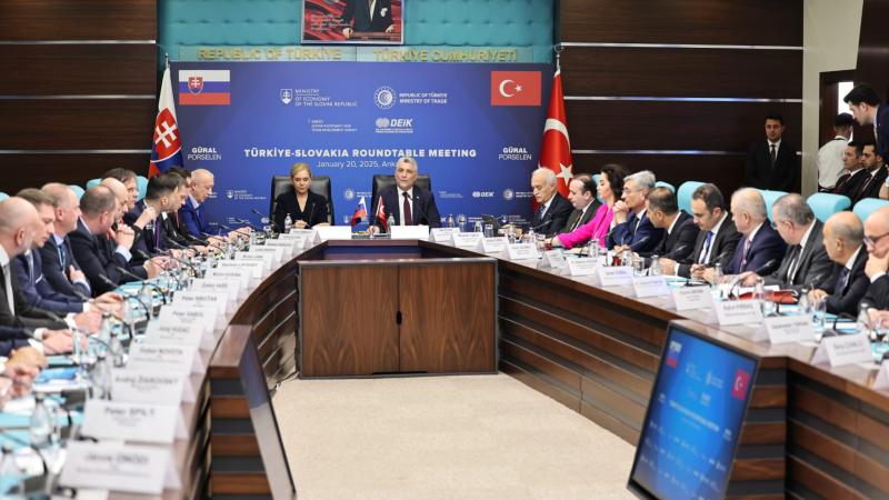 Türkiye ve Slovakya Arasındaki Ticari İş Birliği Güçleniyor